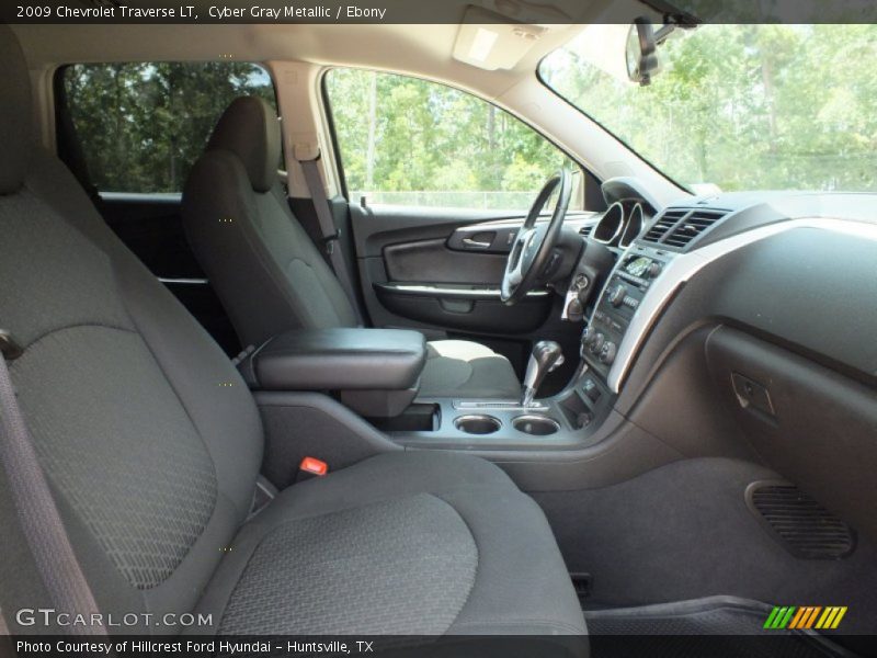 Cyber Gray Metallic / Ebony 2009 Chevrolet Traverse LT