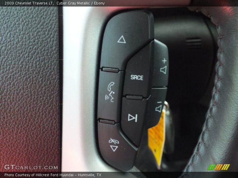 Cyber Gray Metallic / Ebony 2009 Chevrolet Traverse LT