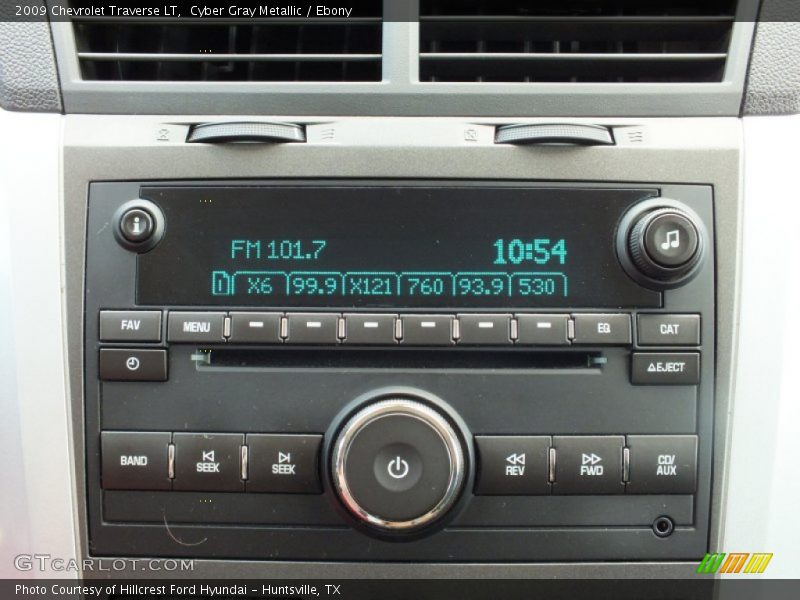 Cyber Gray Metallic / Ebony 2009 Chevrolet Traverse LT