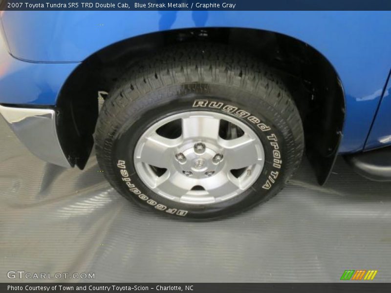 Blue Streak Metallic / Graphite Gray 2007 Toyota Tundra SR5 TRD Double Cab