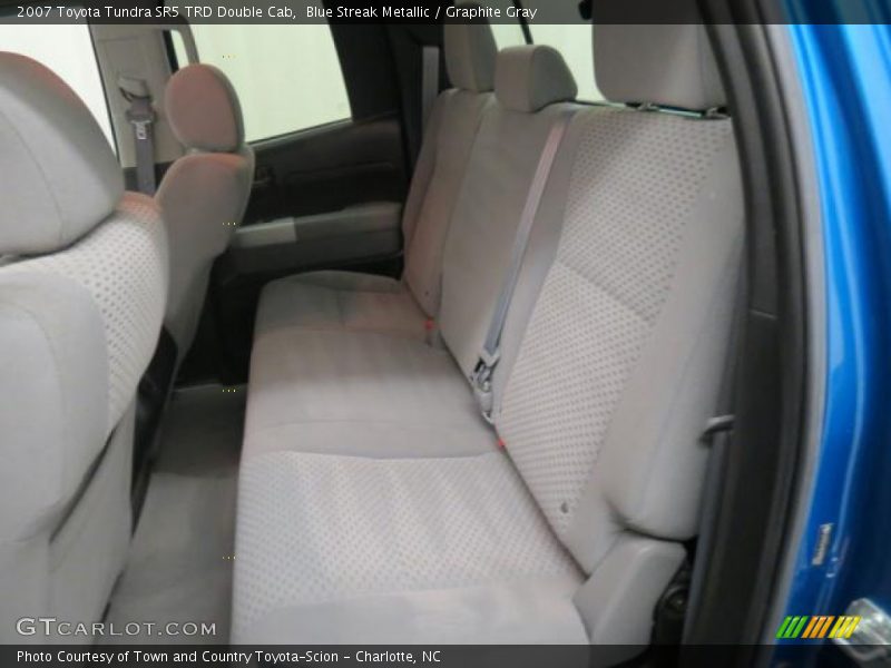 Blue Streak Metallic / Graphite Gray 2007 Toyota Tundra SR5 TRD Double Cab