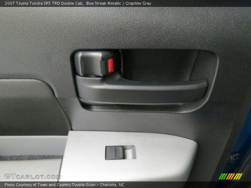 Blue Streak Metallic / Graphite Gray 2007 Toyota Tundra SR5 TRD Double Cab