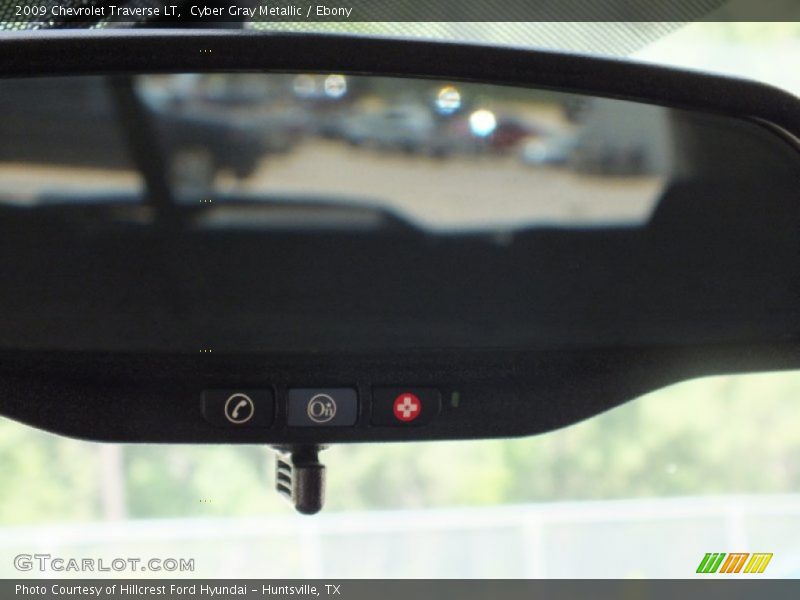 Cyber Gray Metallic / Ebony 2009 Chevrolet Traverse LT