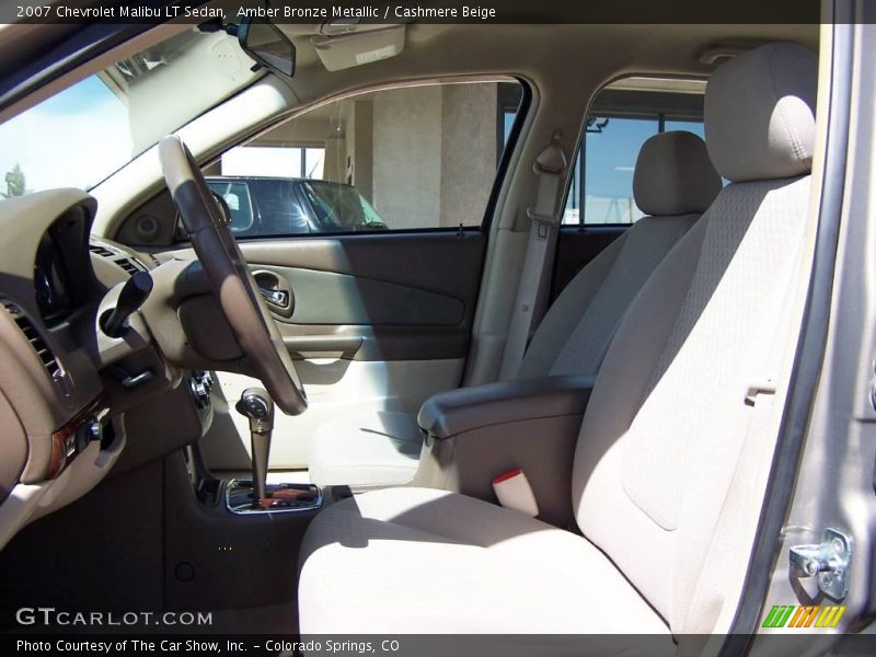 Amber Bronze Metallic / Cashmere Beige 2007 Chevrolet Malibu LT Sedan
