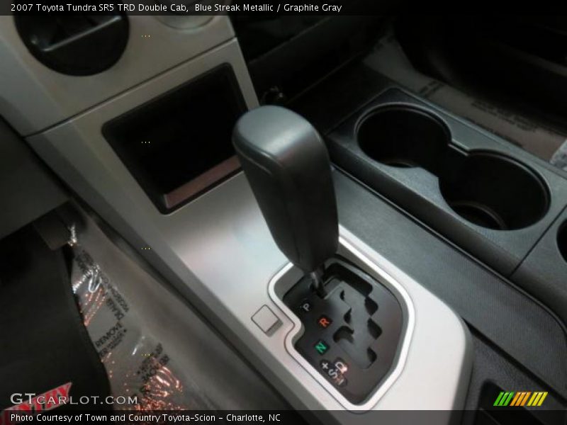 Blue Streak Metallic / Graphite Gray 2007 Toyota Tundra SR5 TRD Double Cab
