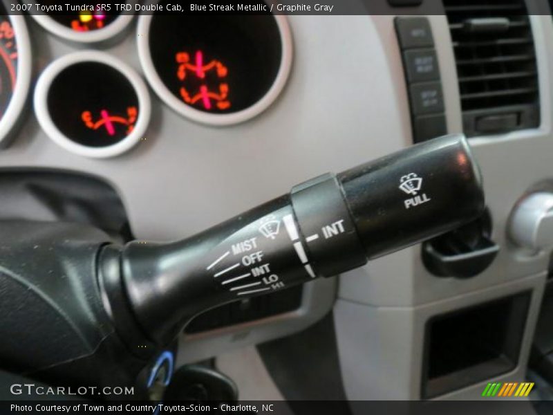 Blue Streak Metallic / Graphite Gray 2007 Toyota Tundra SR5 TRD Double Cab