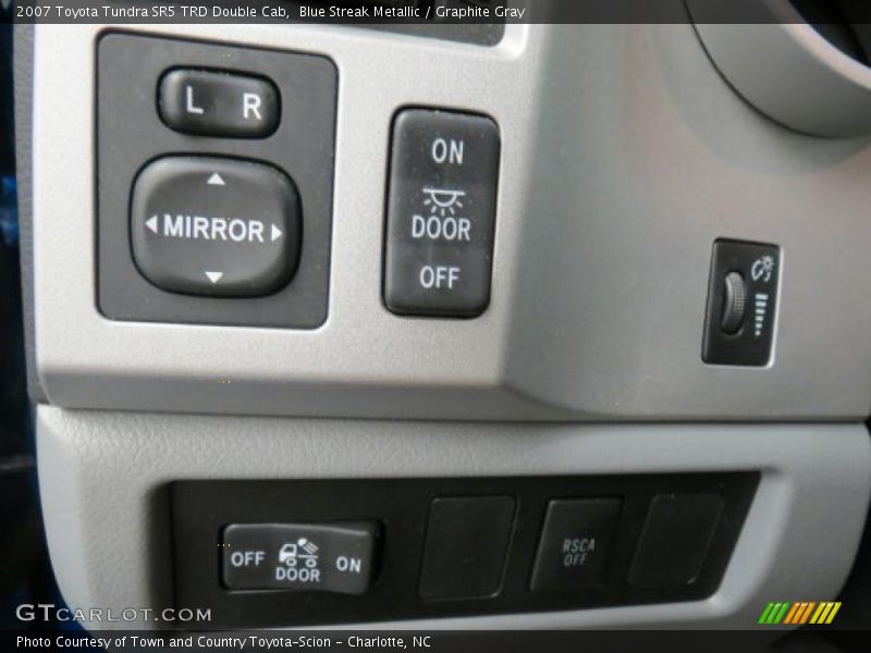 Blue Streak Metallic / Graphite Gray 2007 Toyota Tundra SR5 TRD Double Cab