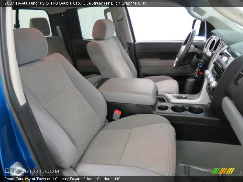 Blue Streak Metallic / Graphite Gray 2007 Toyota Tundra SR5 TRD Double Cab