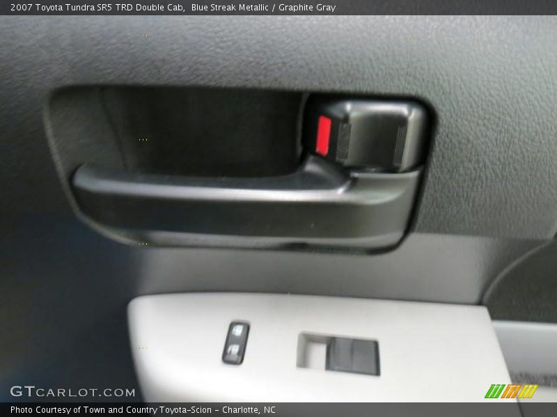 Blue Streak Metallic / Graphite Gray 2007 Toyota Tundra SR5 TRD Double Cab