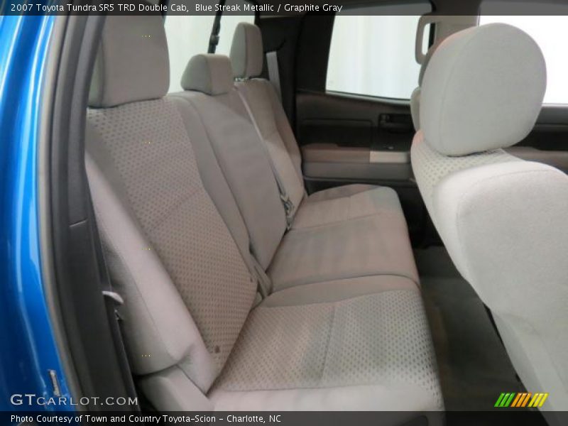 Blue Streak Metallic / Graphite Gray 2007 Toyota Tundra SR5 TRD Double Cab
