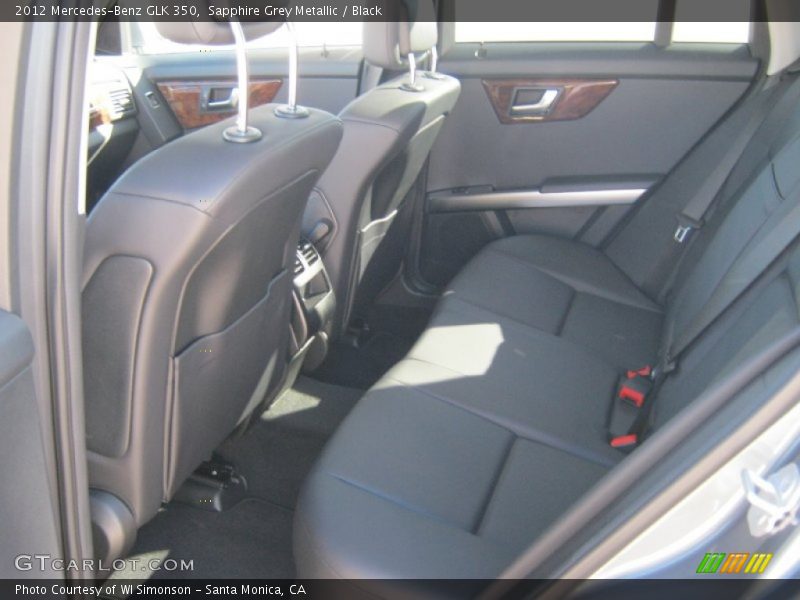 Sapphire Grey Metallic / Black 2012 Mercedes-Benz GLK 350