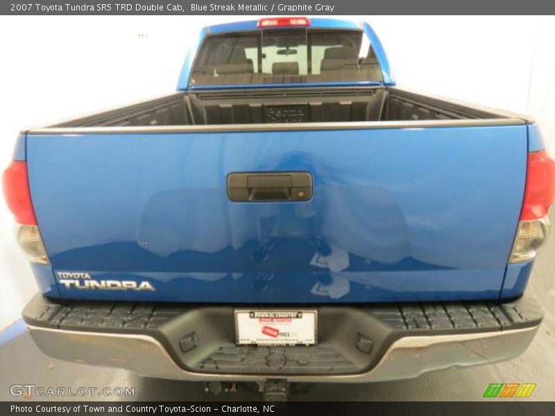 Blue Streak Metallic / Graphite Gray 2007 Toyota Tundra SR5 TRD Double Cab