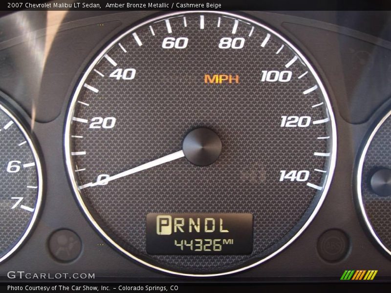 Amber Bronze Metallic / Cashmere Beige 2007 Chevrolet Malibu LT Sedan