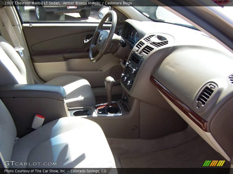 Amber Bronze Metallic / Cashmere Beige 2007 Chevrolet Malibu LT Sedan