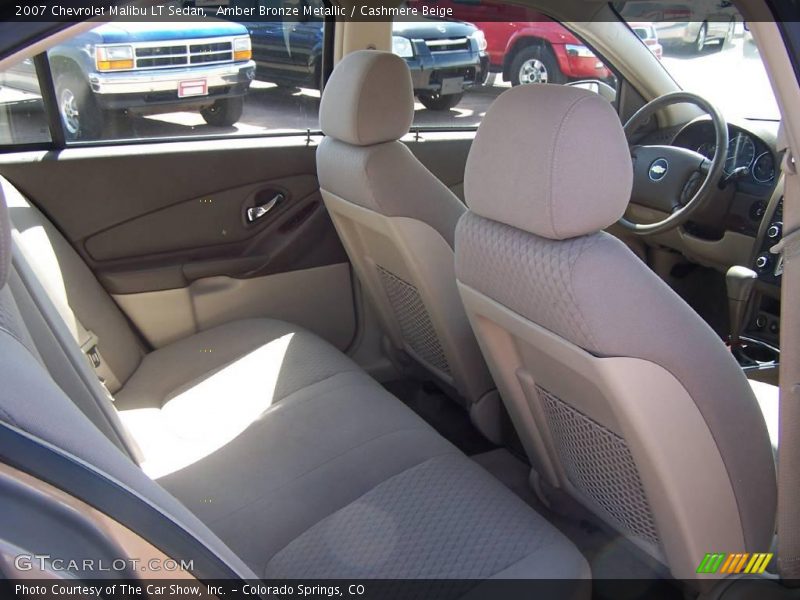 Amber Bronze Metallic / Cashmere Beige 2007 Chevrolet Malibu LT Sedan