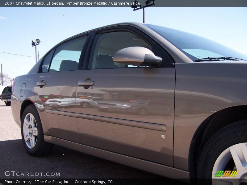 Amber Bronze Metallic / Cashmere Beige 2007 Chevrolet Malibu LT Sedan