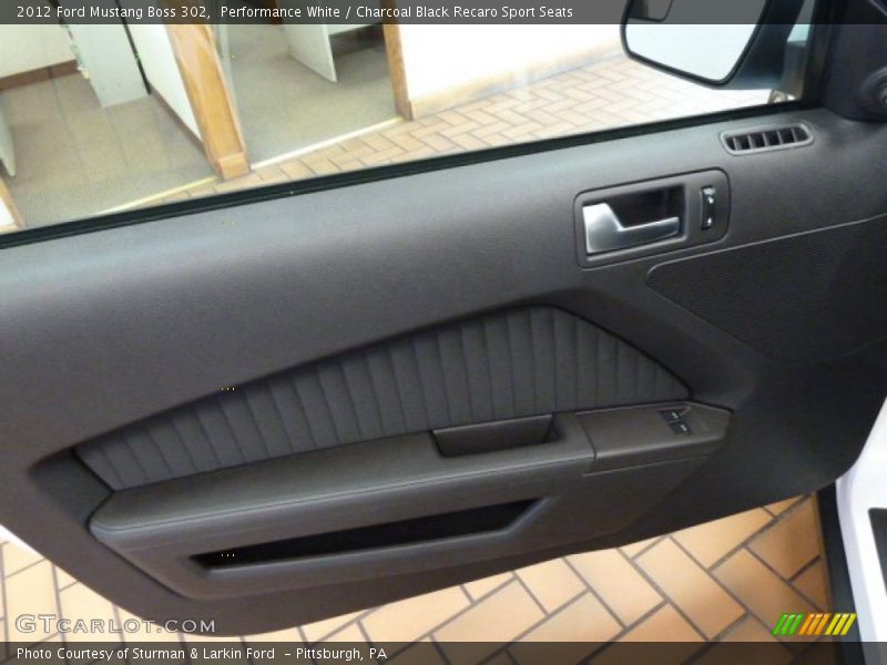 Door Panel of 2012 Mustang Boss 302