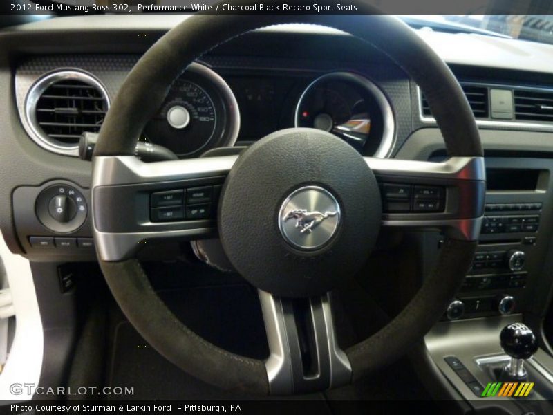  2012 Mustang Boss 302 Steering Wheel