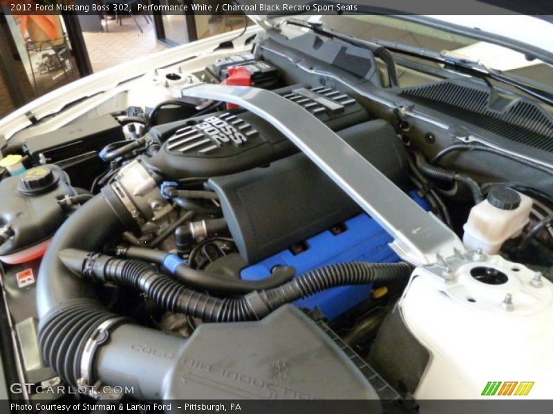  2012 Mustang Boss 302 Engine - 5.0 Liter Hi-Po DOHC 32-Valve Ti-VCT V8