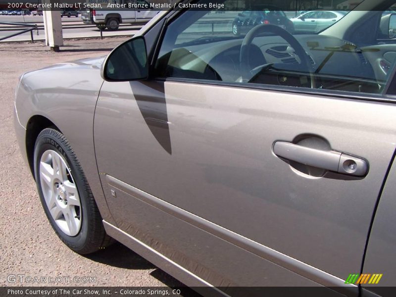 Amber Bronze Metallic / Cashmere Beige 2007 Chevrolet Malibu LT Sedan