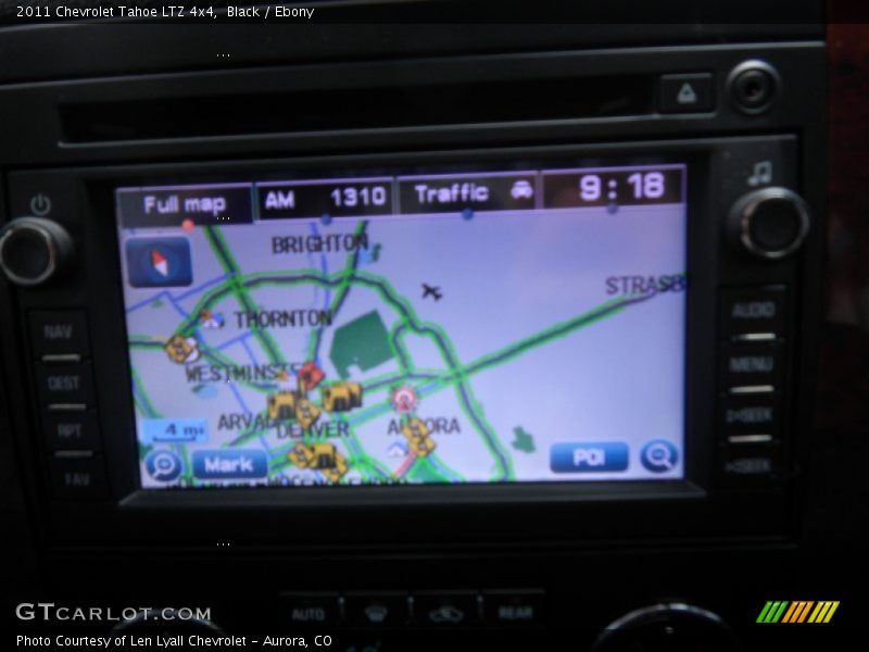 Black / Ebony 2011 Chevrolet Tahoe LTZ 4x4