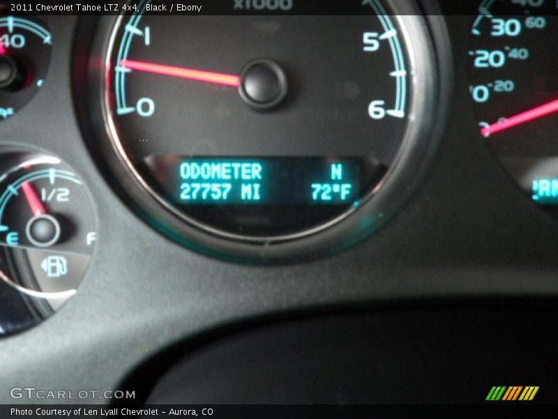 Black / Ebony 2011 Chevrolet Tahoe LTZ 4x4