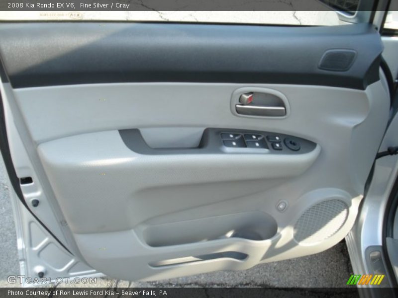 Fine Silver / Gray 2008 Kia Rondo EX V6