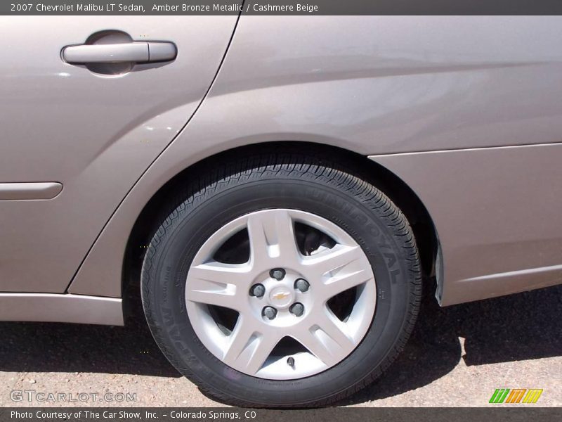 Amber Bronze Metallic / Cashmere Beige 2007 Chevrolet Malibu LT Sedan
