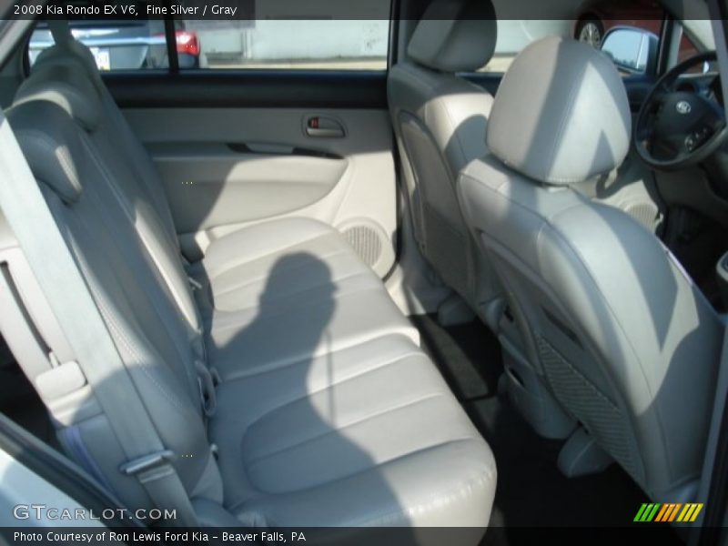 Fine Silver / Gray 2008 Kia Rondo EX V6
