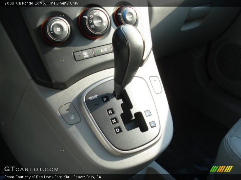 Fine Silver / Gray 2008 Kia Rondo EX V6