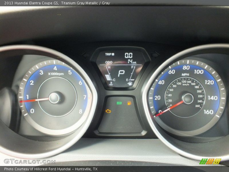  2013 Elantra Coupe GS Coupe GS Gauges