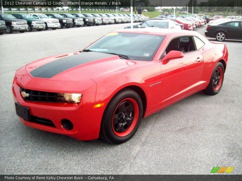 Front 3/4 View of 2012 Camaro LS Coupe