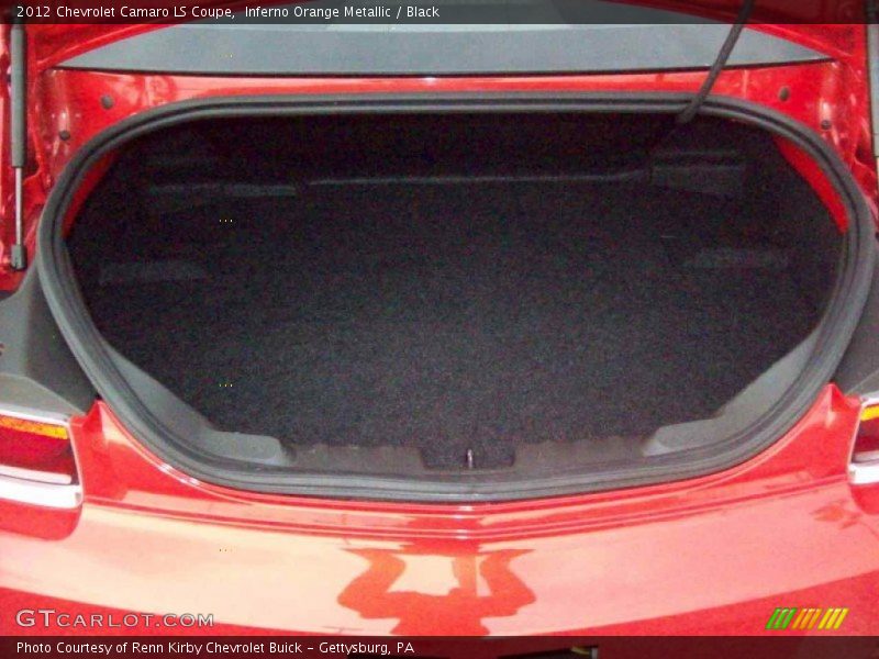  2012 Camaro LS Coupe Trunk