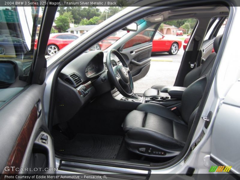  2004 3 Series 325i Wagon Black Interior