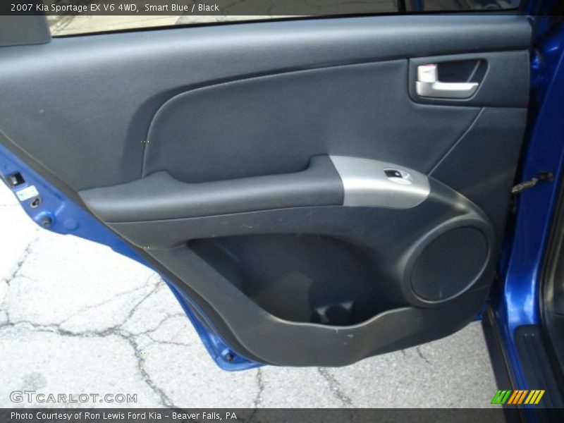 Smart Blue / Black 2007 Kia Sportage EX V6 4WD