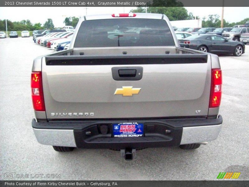 Graystone Metallic / Ebony 2013 Chevrolet Silverado 1500 LT Crew Cab 4x4