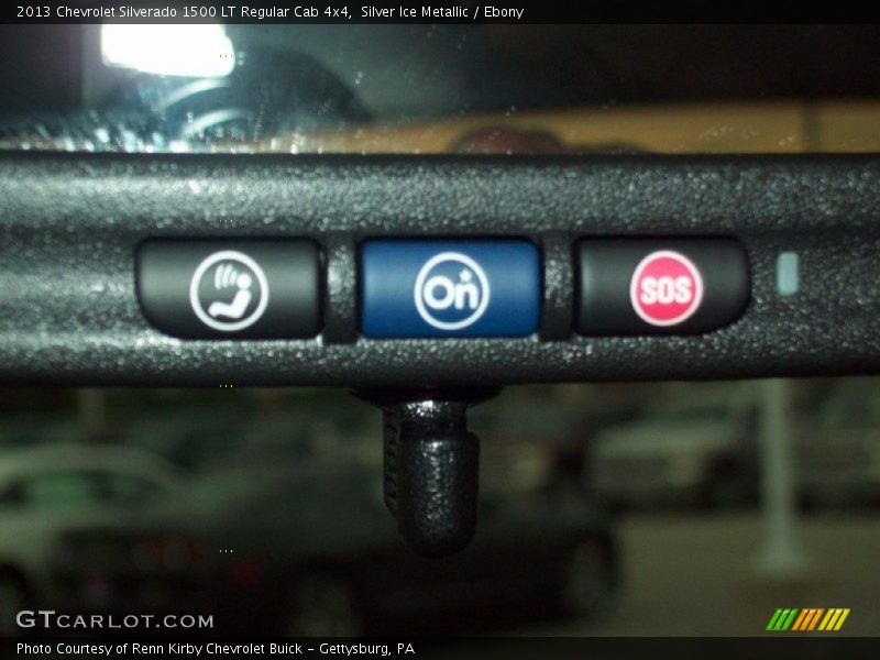 Silver Ice Metallic / Ebony 2013 Chevrolet Silverado 1500 LT Regular Cab 4x4