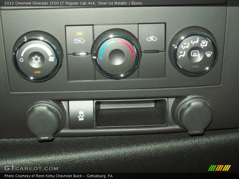Silver Ice Metallic / Ebony 2013 Chevrolet Silverado 1500 LT Regular Cab 4x4