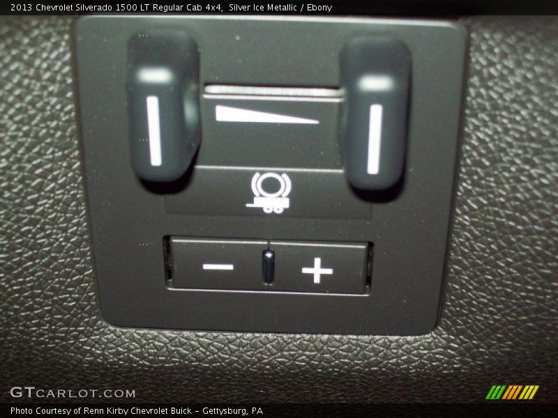 Silver Ice Metallic / Ebony 2013 Chevrolet Silverado 1500 LT Regular Cab 4x4