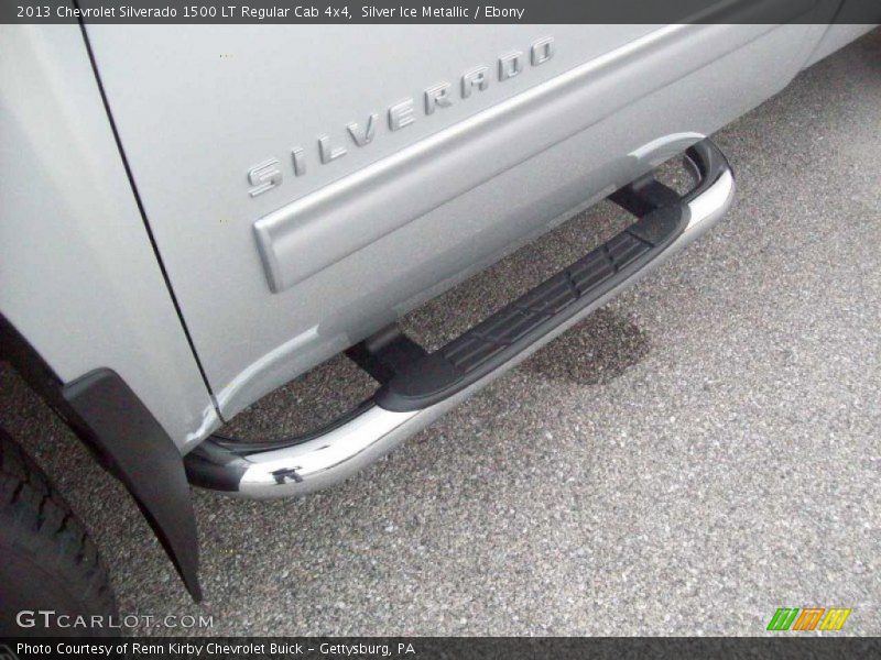 Silver Ice Metallic / Ebony 2013 Chevrolet Silverado 1500 LT Regular Cab 4x4