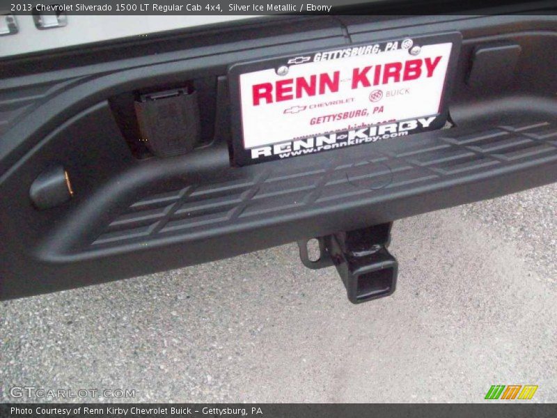 Silver Ice Metallic / Ebony 2013 Chevrolet Silverado 1500 LT Regular Cab 4x4