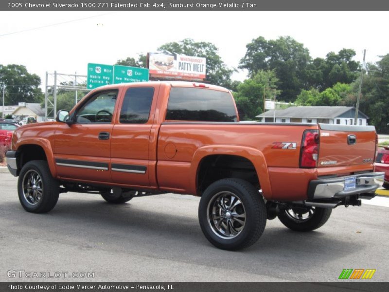  2005 Silverado 1500 Z71 Extended Cab 4x4 Sunburst Orange Metallic