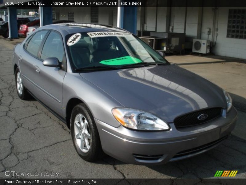 Tungsten Grey Metallic / Medium/Dark Pebble Beige 2006 Ford Taurus SEL