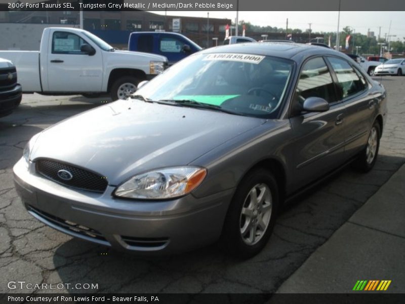 Tungsten Grey Metallic / Medium/Dark Pebble Beige 2006 Ford Taurus SEL