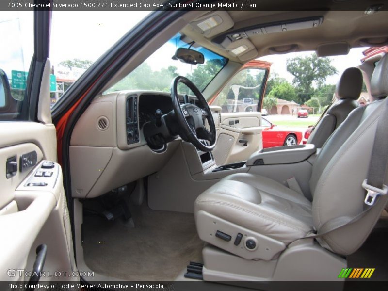  2005 Silverado 1500 Z71 Extended Cab 4x4 Tan Interior