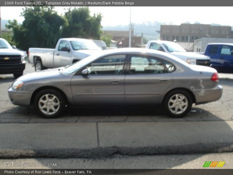 Tungsten Grey Metallic / Medium/Dark Pebble Beige 2006 Ford Taurus SEL