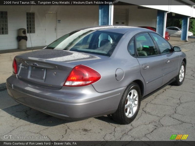 Tungsten Grey Metallic / Medium/Dark Pebble Beige 2006 Ford Taurus SEL