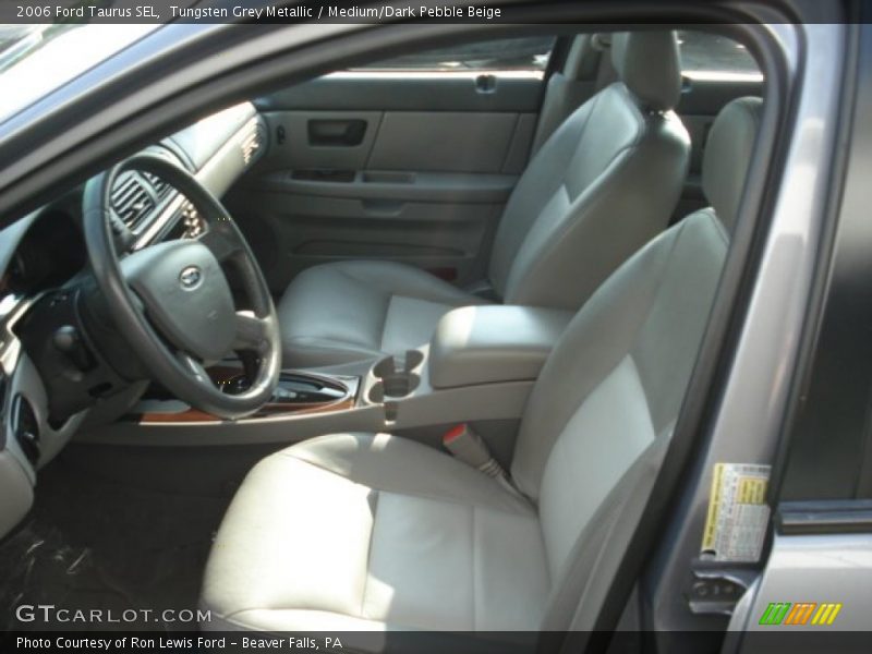 Tungsten Grey Metallic / Medium/Dark Pebble Beige 2006 Ford Taurus SEL