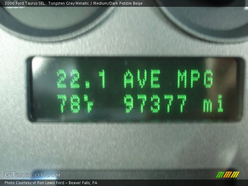 Tungsten Grey Metallic / Medium/Dark Pebble Beige 2006 Ford Taurus SEL