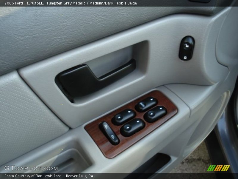 Tungsten Grey Metallic / Medium/Dark Pebble Beige 2006 Ford Taurus SEL